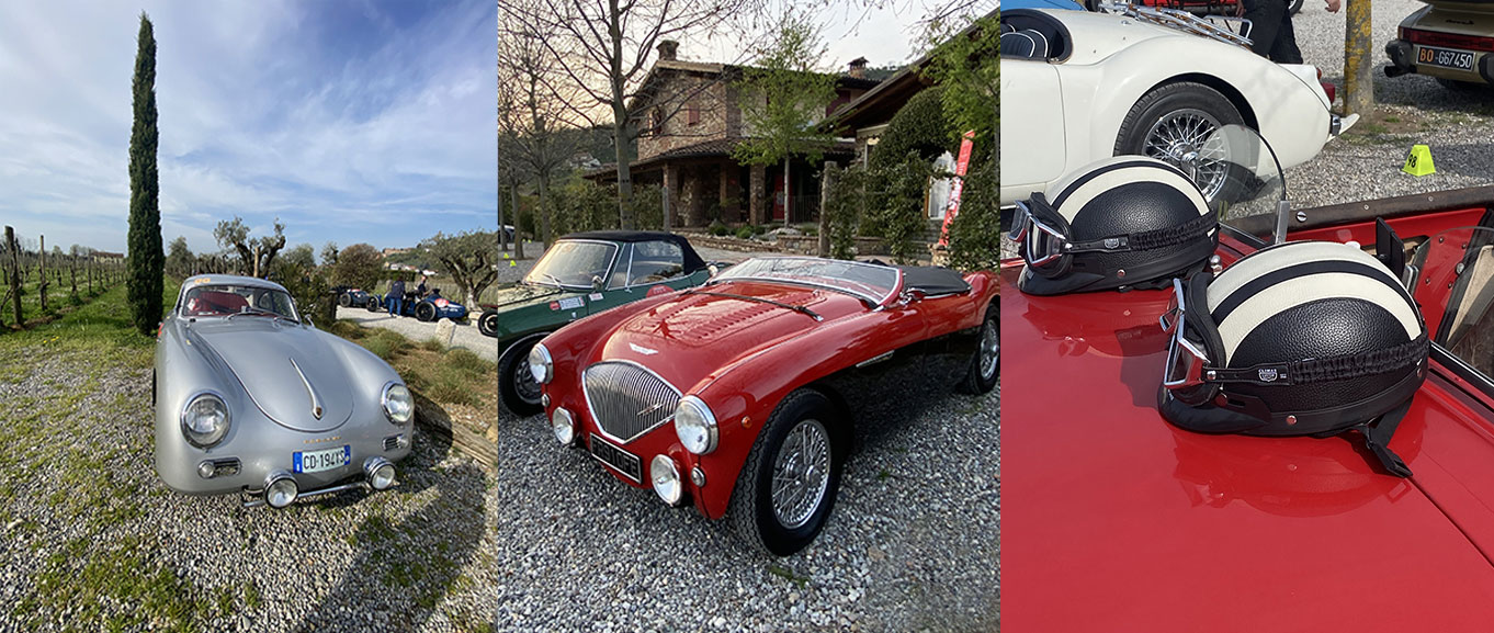 Cascina San Lorenzo, Capriolo. Before the start of the rally.
